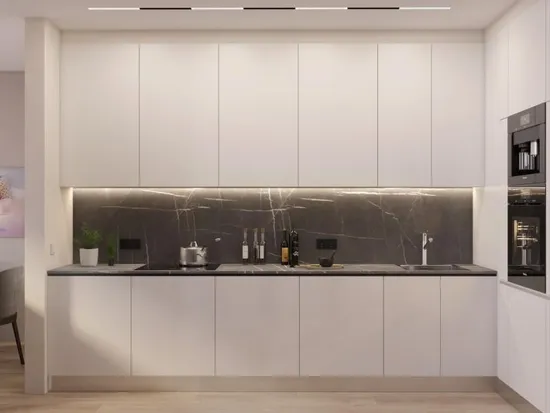 Planet Contemporary Cheap kitchen Cabinet Set Hanging Full Wall Design DIY Kitchen Cabinets Display & Storage Plywood 2 Years