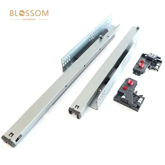Push to Open Undermount Slide Furniture Cabinet Hardware Accessories 
