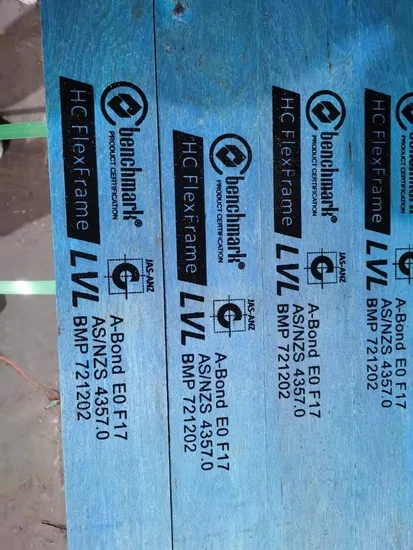 Australia Pine LVL for Beam, Formwork, Roof, Floor and Wall Panel with Benchmark 