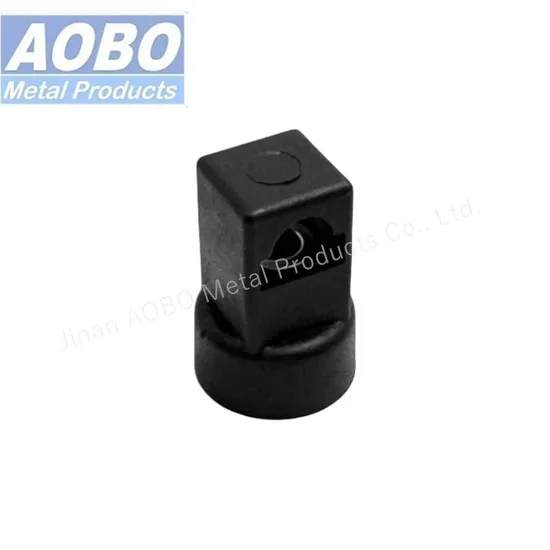 Aobo High Quality Electrical Application Round Rod Lock Cabinet Accessory PA Plastic Rod Guide 