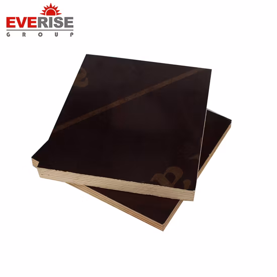 Finger Joint/Black Brown/Construction and Real Estate Film Faced Plywood From Factory
