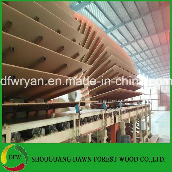 1220X2440 Plain MDF Medium Density Fiberboard Competitive Price for Closet and Doors 
