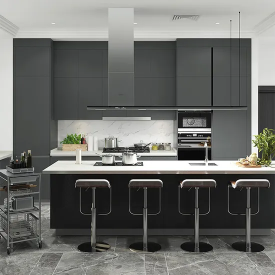 Customized Modern Design Tall Pantry White Shaker Kitchen Furniture Kitchen Furniture Cabinet Set 