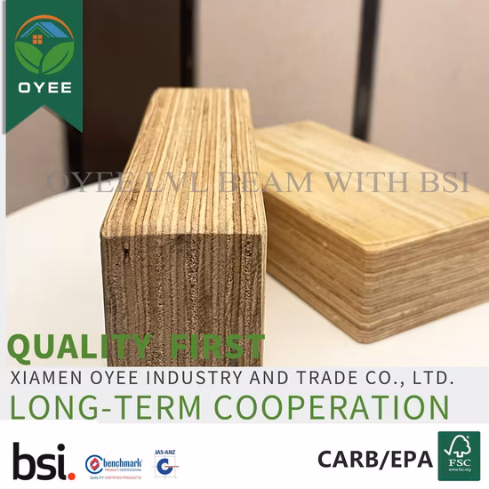 F22/F17/F14/F11 Structural Frame LVL Board with a Bond, H2s Treated, E0