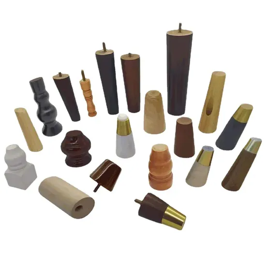 Wooden Furniture Legs High Quality Cabinet Chair Table Feet Sofa Accessories Wooden Legs Furniture Feet for Couch Dresser Legs 
